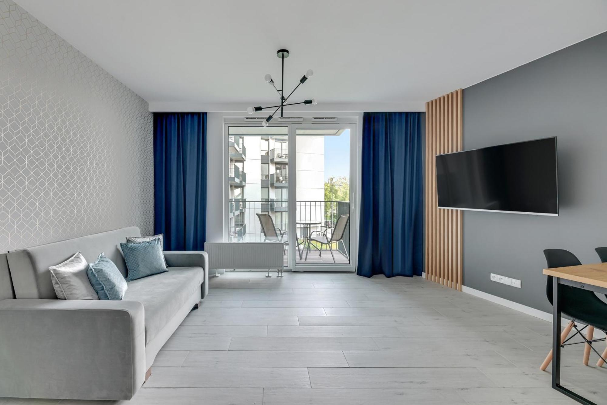 Blue Mandarin - Chlebova Apartments Gdansk Bilik gambar
